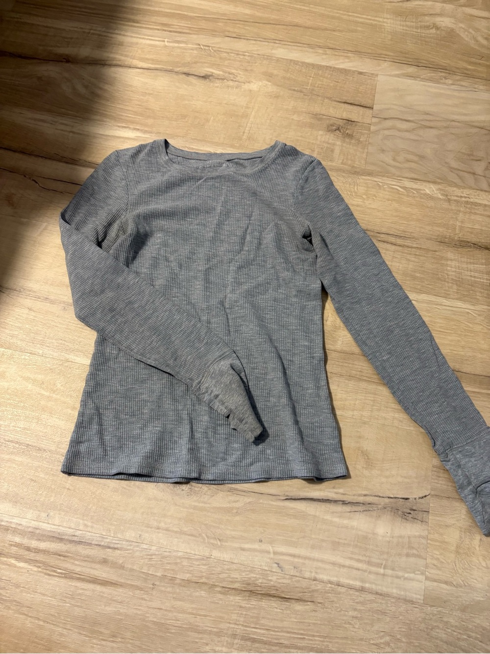 Gray long sleeve